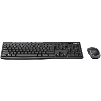 Logitech MK270 Wireless Keyboard Mouse Combo - Black - QWERTY Italian - 3