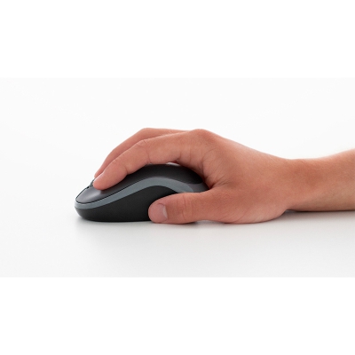 Logitech MK330 Portable Wireless Keyboard Mouse Combo - Black - QWERTY Italian - 4
