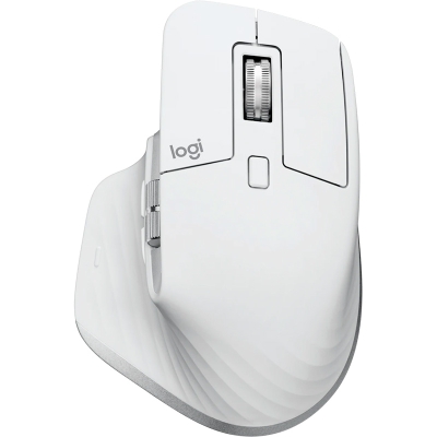 Logitech MX Master 3s Wireless Mouse - Pale Gray - 3