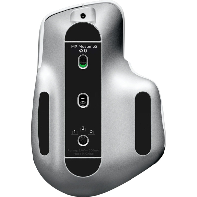 Logitech MX Master 3s Wireless Mouse - Pale Gray - 4