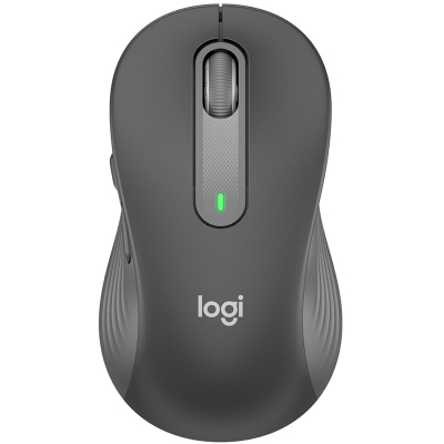 Logitech Signature M650 L for Business Wireless Mouse - Graphite - 2