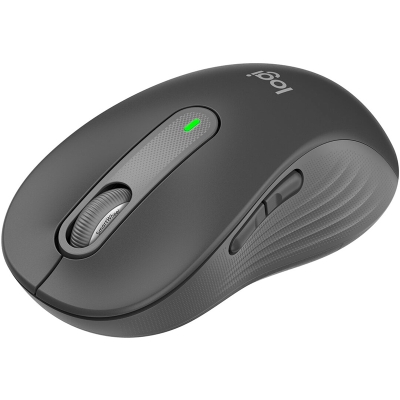 Logitech Signature M650 L for Business Wireless Mouse - Graphite - 3