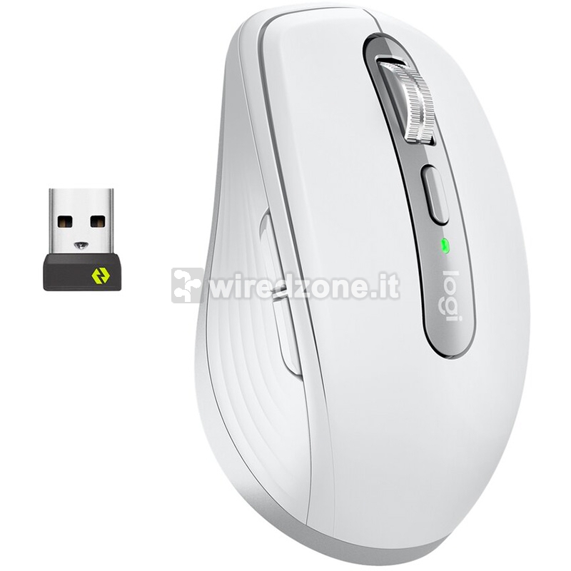 Logitech MX Anywhere 3 Business Wireless Mouse - Pale Gray - 1