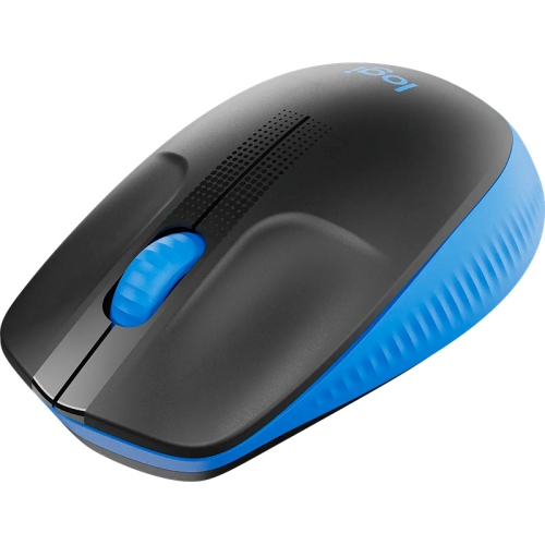 Logitech M190 Wireless Mouse - Full Size Curve Design - Blue - 1