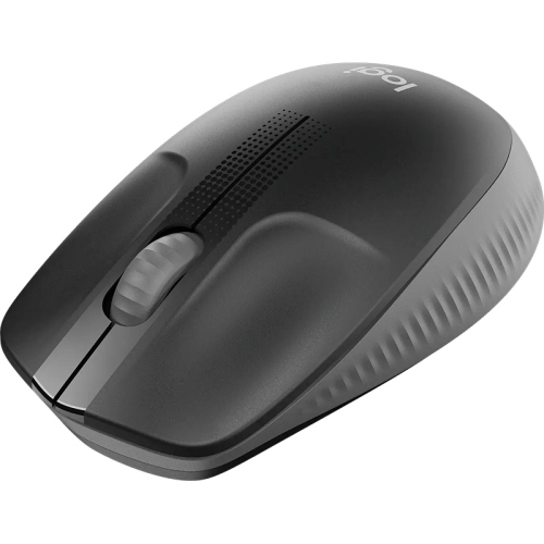 Logitech M190 Wireless Mouse - Full Size Curve Design - Charcoal - 1