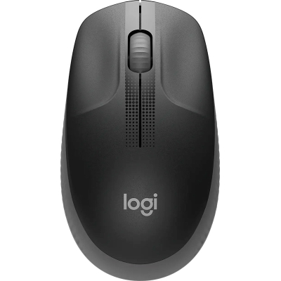 Logitech M190 Wireless Mouse - Full Size Curve Design - Charcoal - 2