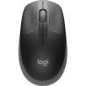 Logitech M190 Wireless Mouse - Full Size Curve Design - Charcoal - 2