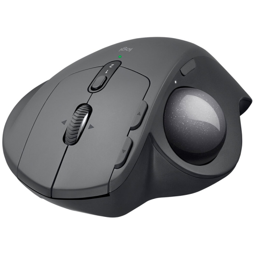 Logitech MX ERGO Advanced Wireless Trackball with Tilt - Graphite - 1