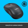 Logitech B220 Silent Wireless Mouse - Black - 3