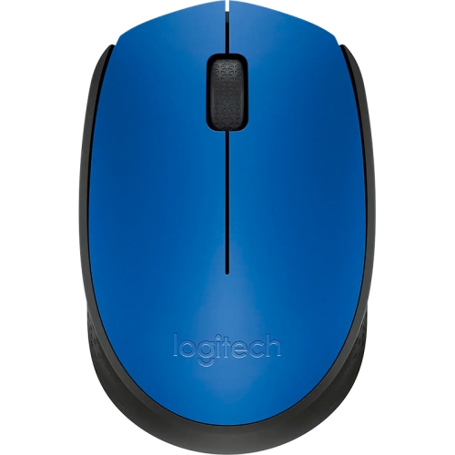 Logitech M171 Wireless Mouse - Blue Black - 1