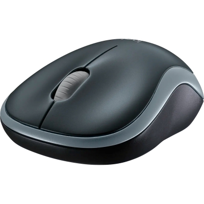 Logitech M185 Compact Wireless Mouse EER2 - Black Gray - 1