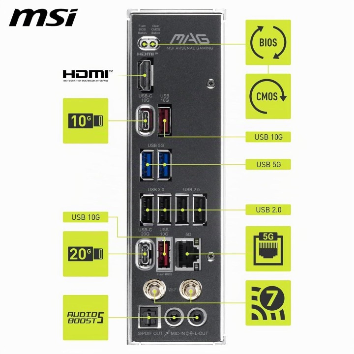 MSI MAG B850 Tomahawk WiFi, AM5