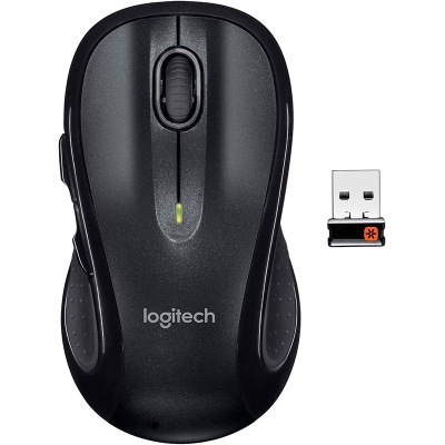 Logitech M510 Wireless Mouse - Black - 3
