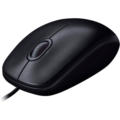 Logitech M90 USB Mouse - Gray - 1