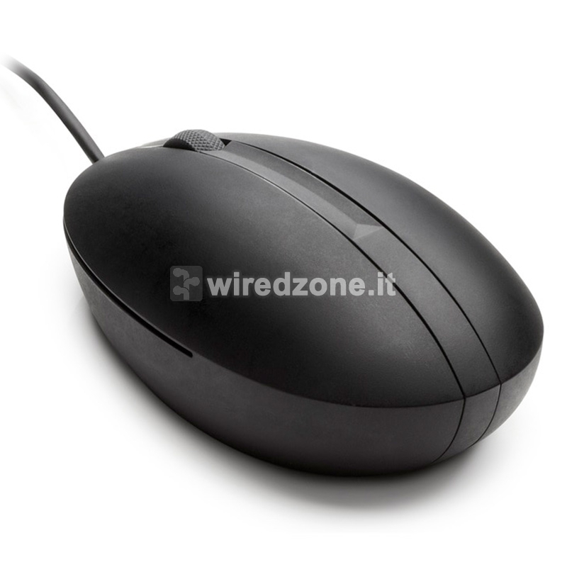 HP 320M Wired Desktop Mouse - Black - 1