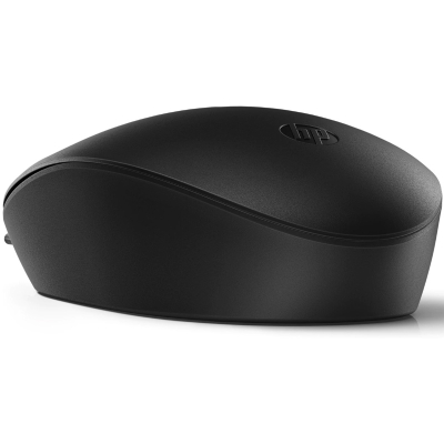 HP 125 Wired Mouse - Black - 4