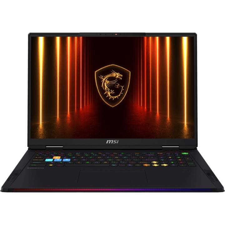 MSI Raider HX AI A2XW, Intel Core Ultra 9, 18", RTX 5080 16G, 64GB, 4TB SSD, W11Home