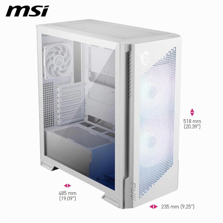 MSI MPG Velox 300R Airflow PZ, Full-Tower, White