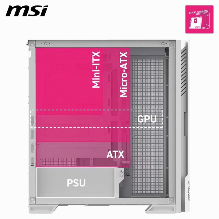 MSI MPG Velox 300R Airflow PZ, Full-Tower, White