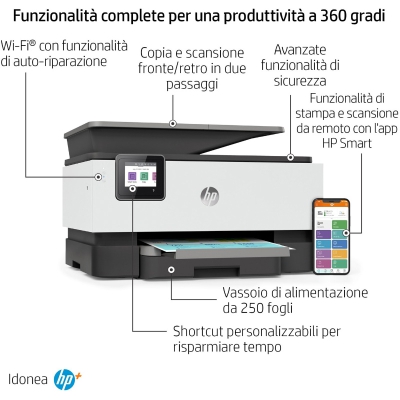 HP OfficeJet Pro 9010e Multifunction Printer with HP+ - 3