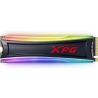 ADATA XPG S40G RGB SSD, PCIe Gen3x4, 3D NAND, M.2-2280 - 512 GB - 1