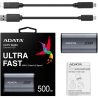 ADATA SE880 Portable SSD, USB-C 3.2 Gen2x2 - 500 GB - 5