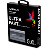 ADATA SE880 Portable SSD, USB-C 3.2 Gen2x2 - 500 GB - 6