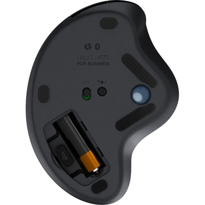 Logitech ERGO M575 Trackball Mouse Wireless for Business - Graphite - 5