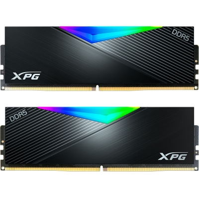 ADATA XPG Lancer RGB Black, DDR5-5200, CL38, XMP, EXPO - 32 GB Dual-Kit - 1