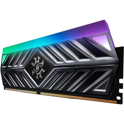 ADATA XPG RGB SPECTRIX D41, DDR4-4133, U-DIMM, Black - 16 GB Dual-Kit - 3