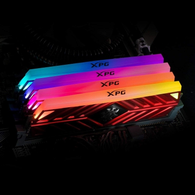 ADATA XPG RGB SPECTRIX D41, DDR4-4133, U-DIMM, Black - 16 GB Dual-Kit - 5