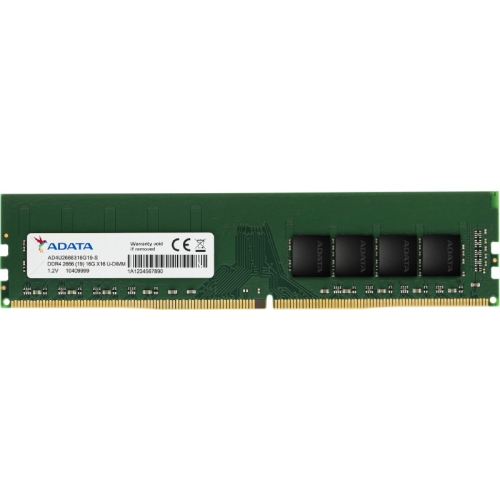 ADATA DDR4-2666, U-DIMM, 1024Mx8 - 4 GB - 1