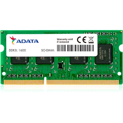 ADATA DDR3L-1600, SO-DIMM, 512X8, 1.35V - 8 GB - 1