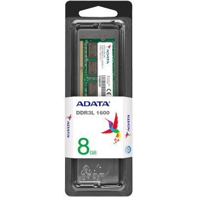 ADATA DDR3L-1600, SO-DIMM, 512X8, 1.35V - 8 GB - 2