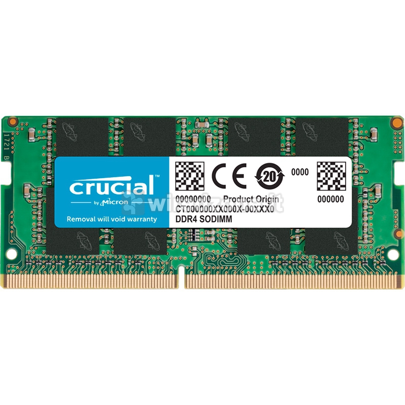 Crucial DDR4-2400, SO-DIMM - 4 GB - 1