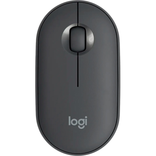 Logitech Pebble M350 Wireless Mouse - Graphite - 1