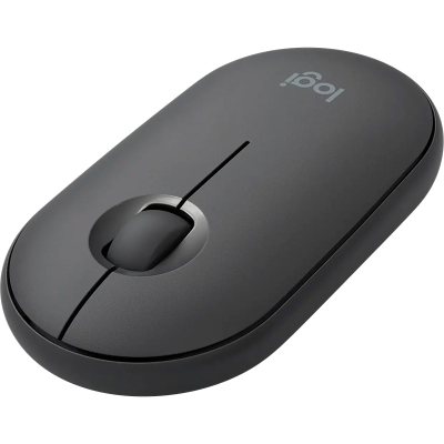 Logitech Pebble M350 Wireless Mouse - Graphite - 2