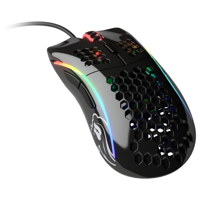 Glorious PC Gaming Race Model D Gaming Mouse - Black, Glossy - 1