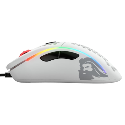 Glorious PC Gaming Race Model D Gaming Mouse - White, Matt - 4