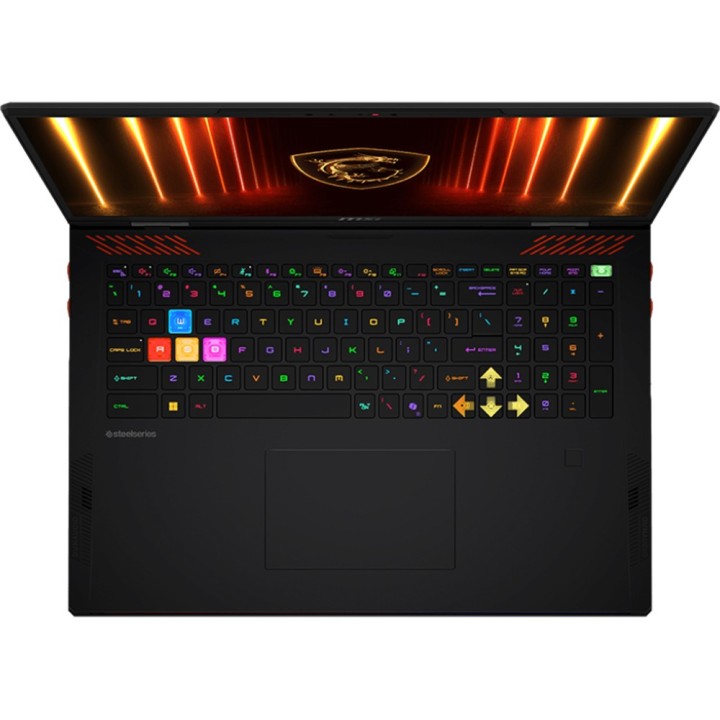 MSI Raider HX AI A2XW, Intel Core Ultra 9, 18", RTX 5080 16G, 64GB, 4TB SSD, W11Home