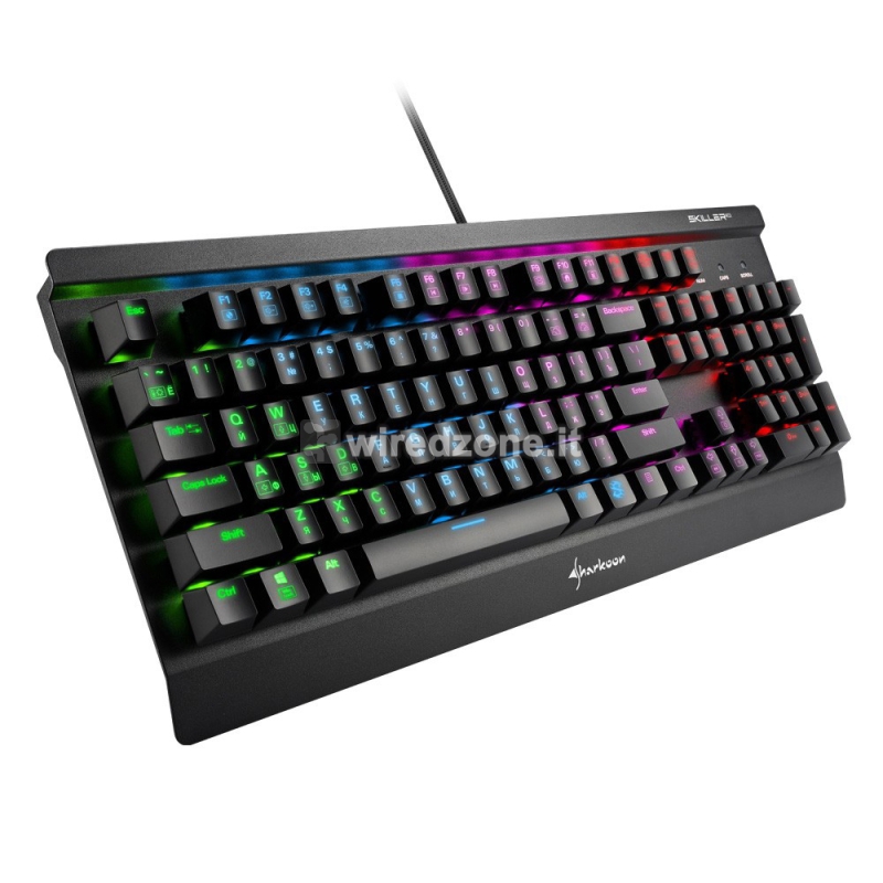 Sharkoon Skiller Mech SGK3, RGB Gaming Keyboard, Kailh Blue - Layout IT - 1