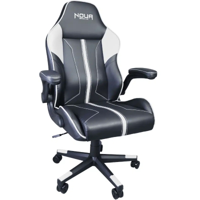 Noua Zen Gaming Chair - Black / White - 2