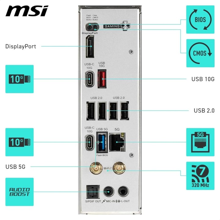 MSI B850 Gaming Plus WiFi, AM5