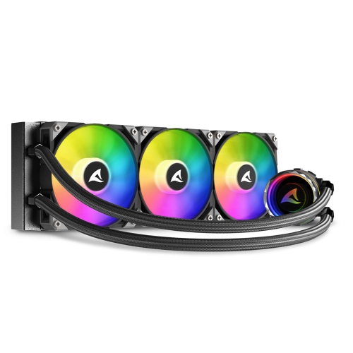 Sharkoon S90 ARGB AIO, CPU Liquid Cooling - 360mm - 1