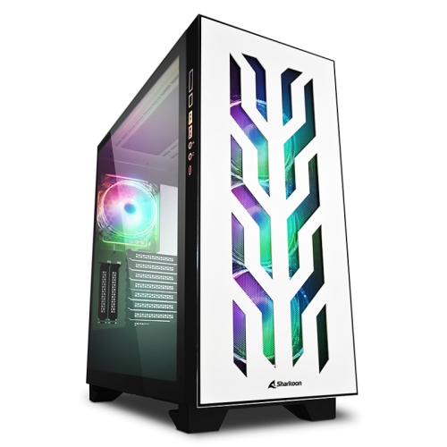 Sharkoon Elite CA300T Mid-Tower - White - 1