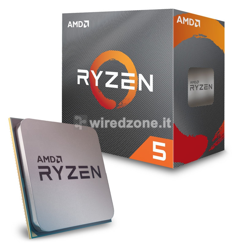 AMD Ryzen 5 4500 3,6 GHz (Renoir) AM4 + AMD Wraith Stealth - Boxed - 1