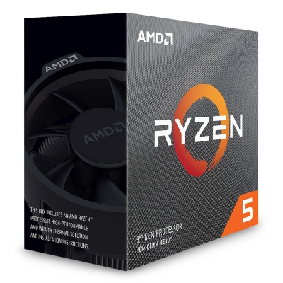 AMD Ryzen 5 4500 3,6 GHz (Renoir) AM4 + AMD Wraith Stealth - Boxed - 5