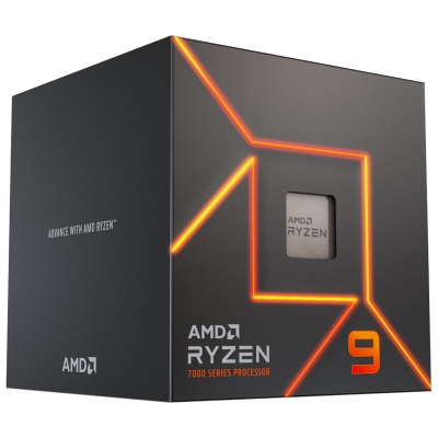 AMD Ryzen 9 7900 5,4 GHz (Raphael) AM5 + AMD Wraith Prism - Boxed - 6