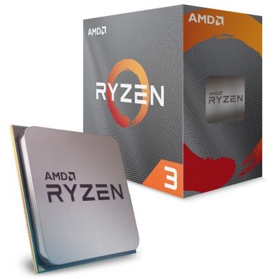 AMD Ryzen 3 4100 3,8 GHz (Renoir-X) AM4 + AMD Wraith Stealth - Boxed - 1