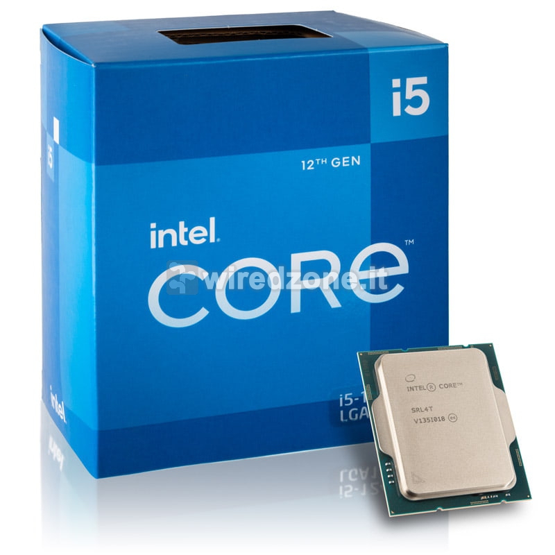 Intel Core i5-12600, 3,30 GHz (Alder Lake) Socket 1700 + CPU Cooler - Boxed - 1